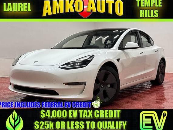 TESLA MODEL 3 2021 5YJ3E1EB2MF020076 image